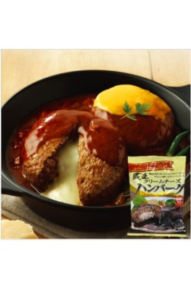 日本忌廉芝心漢堡扒 155g